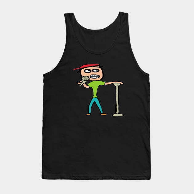 Stand Up Comedian Tank Top by Mark Ewbie